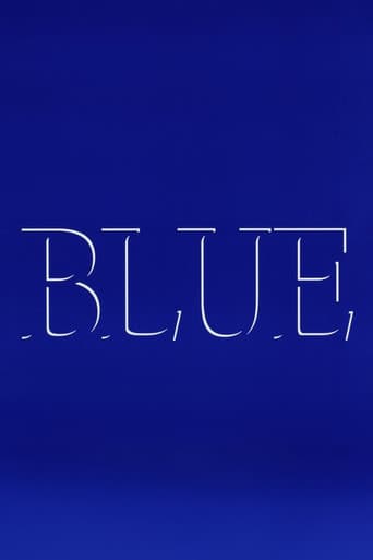 Blue poster