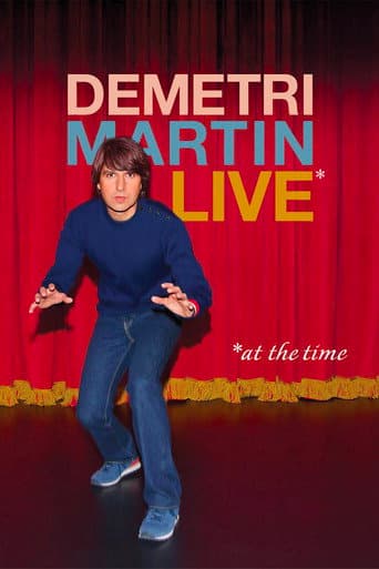 Demetri Martin: Live (At The Time) poster