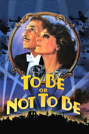 To Be or Not to Be To Be or Not to Be poster