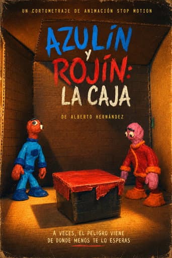Azulín y Rojín: la caja poster