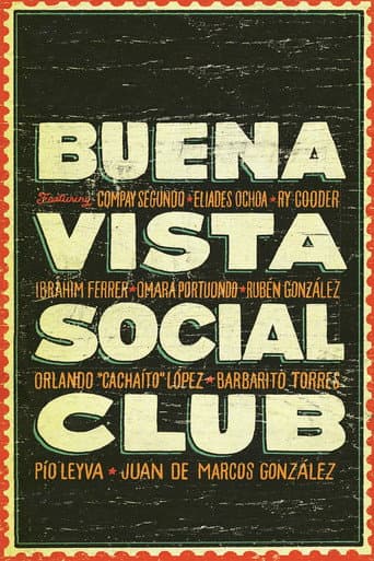 Buena Vista Social Club Buena Vista Social Club poster