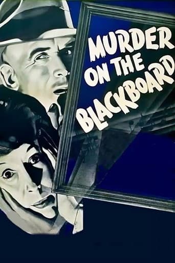 Murder on the Blackboard Murder on the Blackboard poster