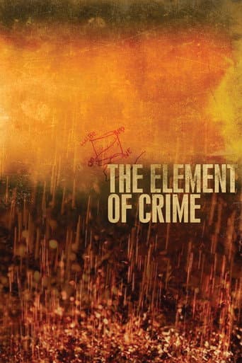 The Element of Crime The Element of Crime poster