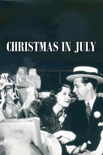 Christmas in July poster