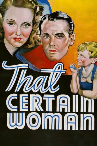 That Certain Woman That Certain Woman poster