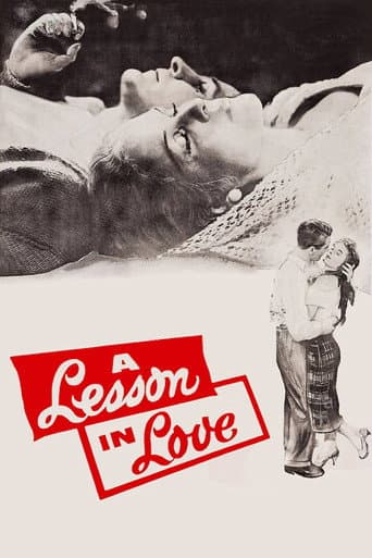 A Lesson in Love A Lesson in Love poster