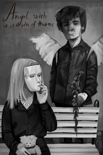 Angel with a crown of thorns poster