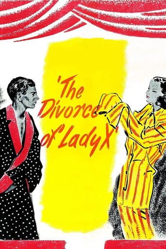 The Divorce of Lady X The Divorce of Lady X poster