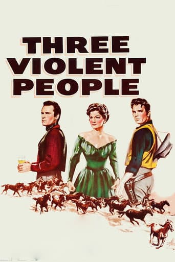 Three Violent People Three Violent People poster